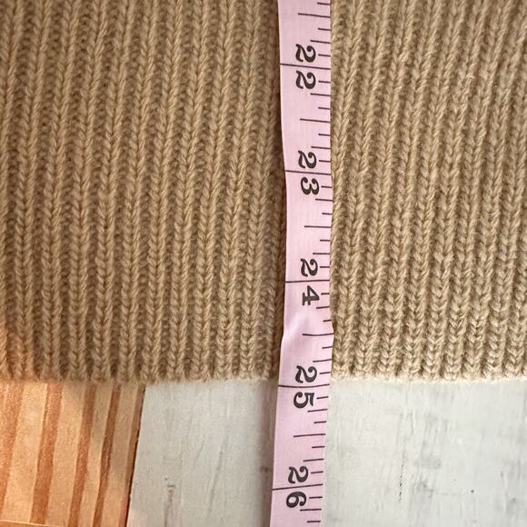 Theory Felted Wool Blend Ribbed Trim Mock Turtleneck Sweater Size Large - Picture 10 of 11